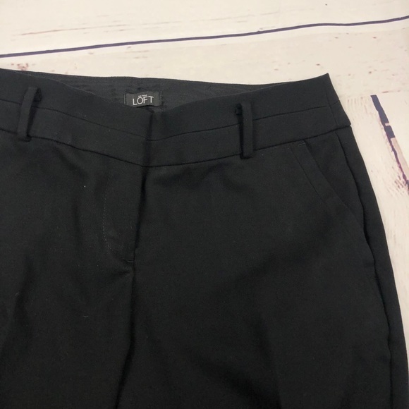 Ann Taylor Black Julie Slacks - Picture 2 of 8